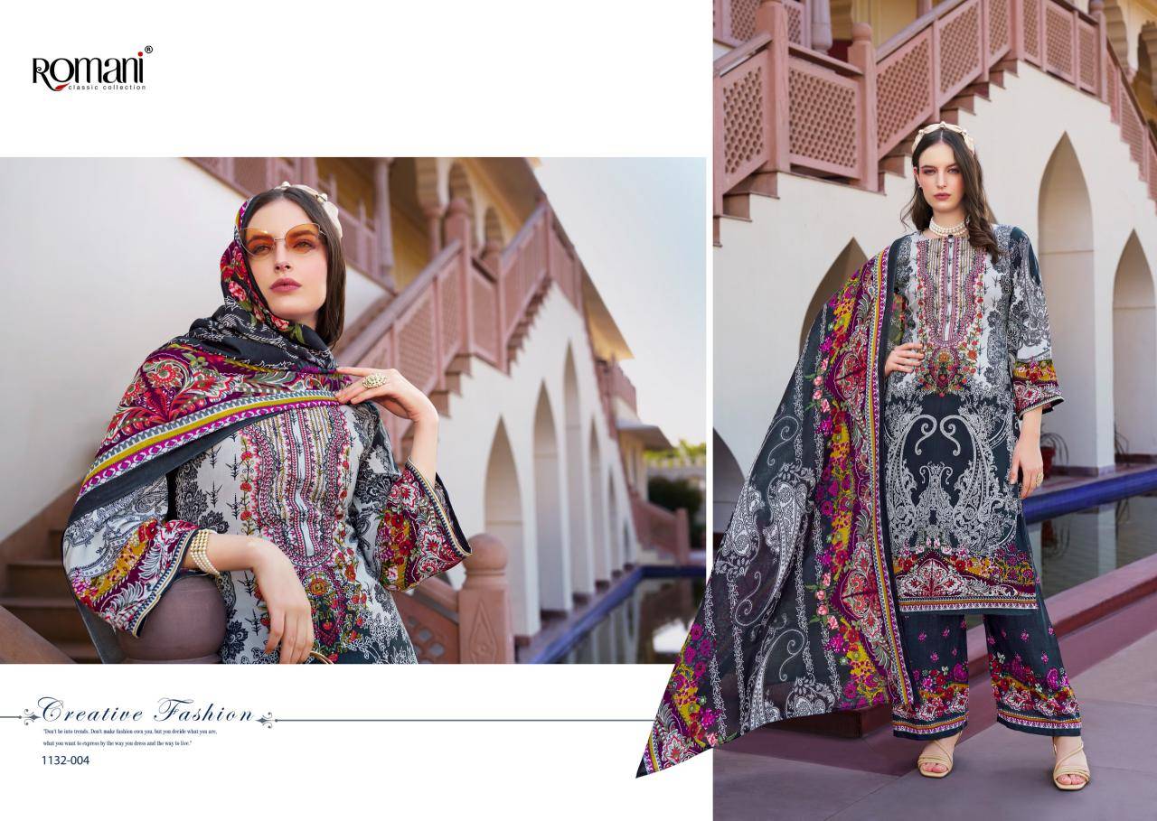 Romani mahira vol-7 Wholesale unstitched dress materials